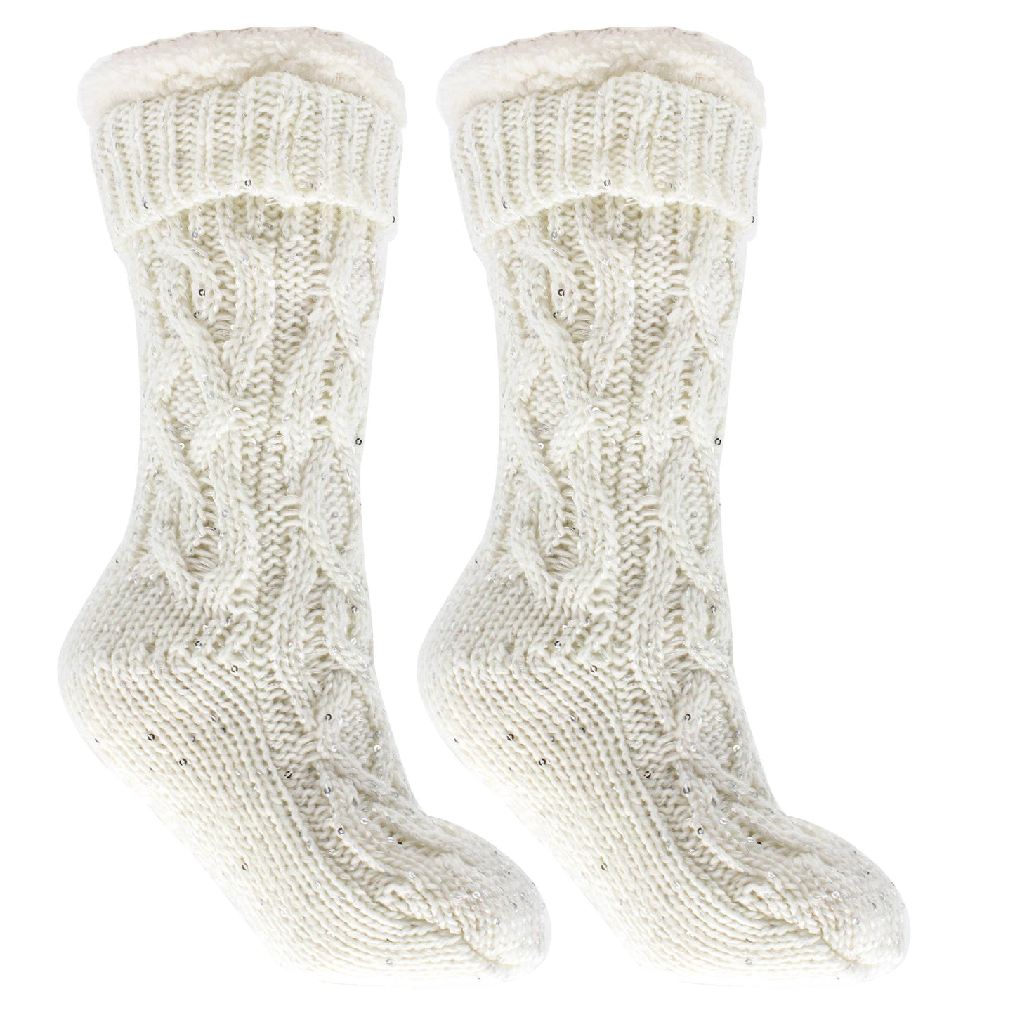 Pamper with Rose-Infused Shea Butter Chalet Slipper Socks