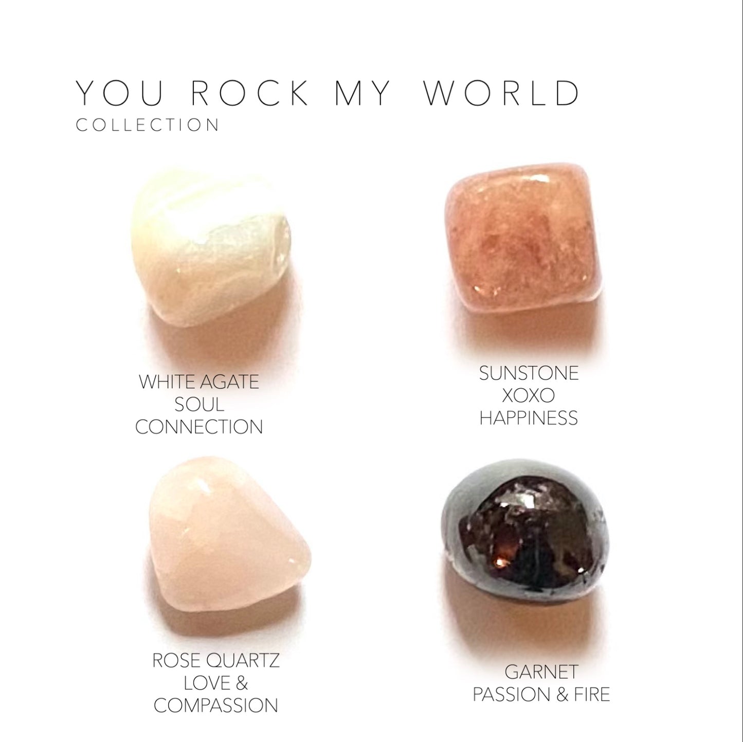 You Rock My World—Crystals and Stones Love Gift Set
