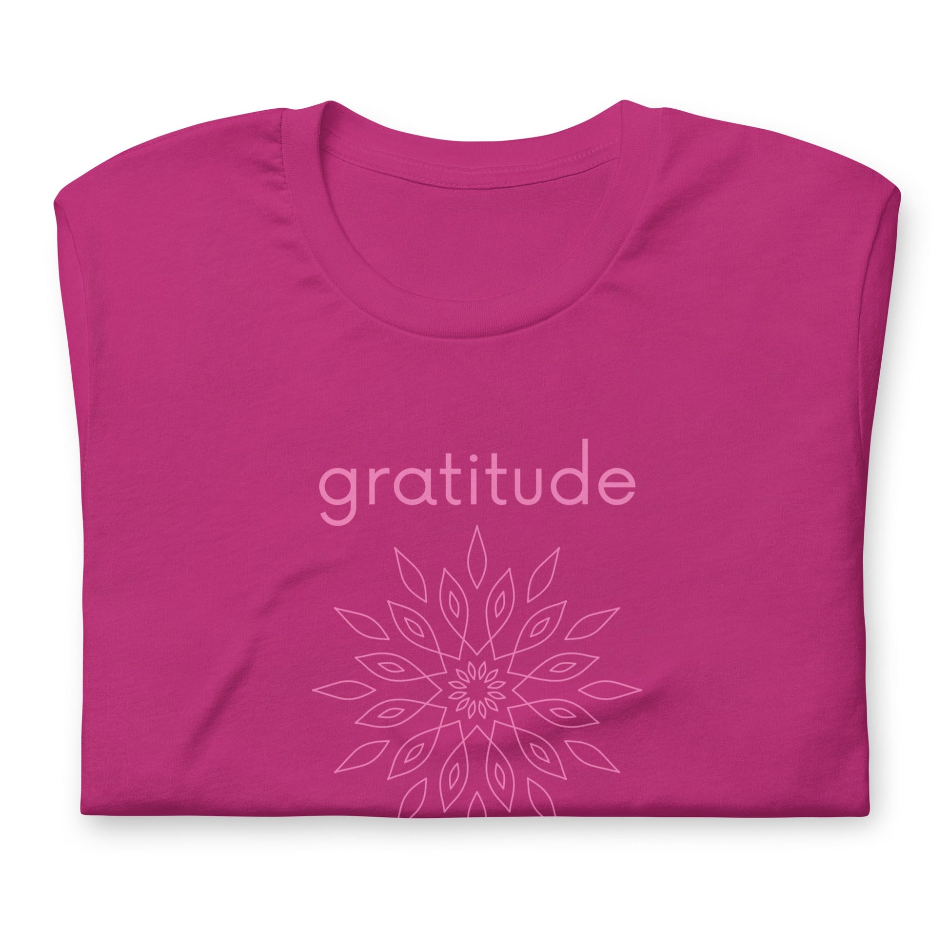 Gratitude Tee: Soft, Comfortable and Inspiring—Blush - A Beautiful Fix