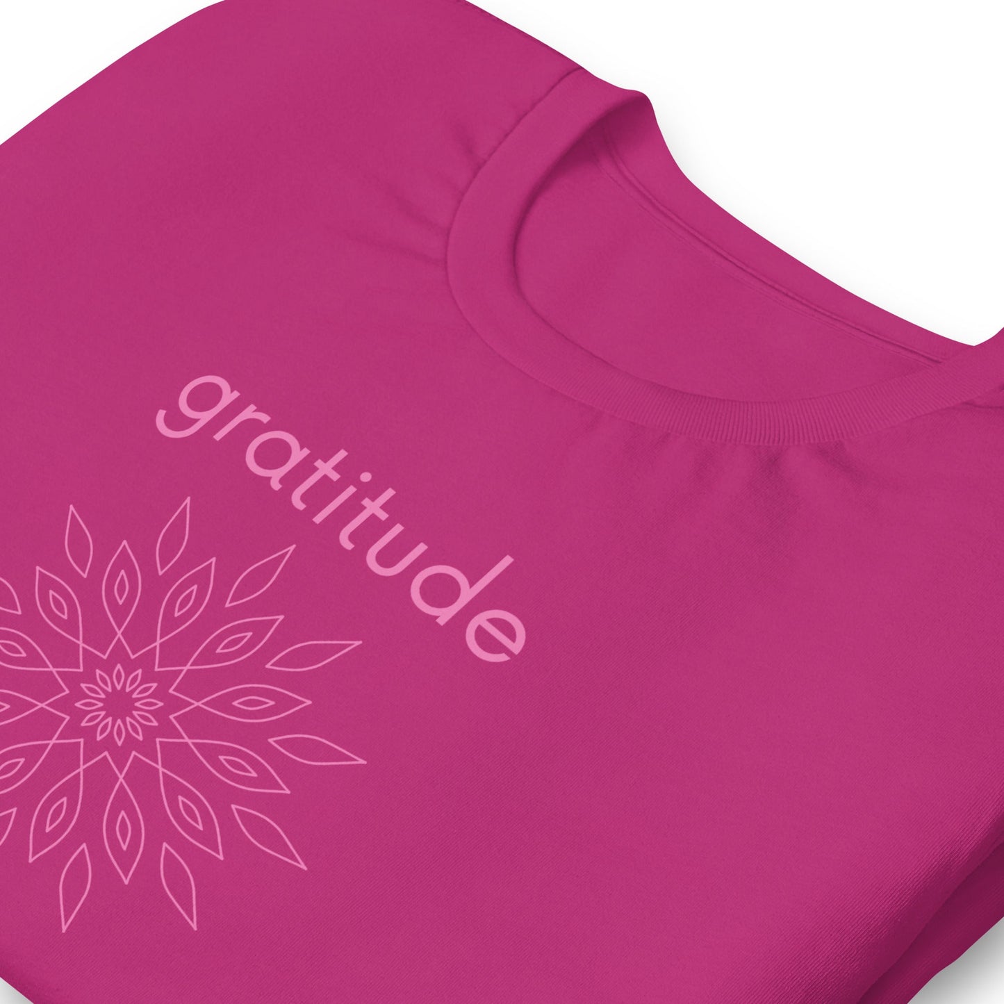 Gratitude Tee: Soft, Comfortable and Inspiring—Blush - A Beautiful Fix