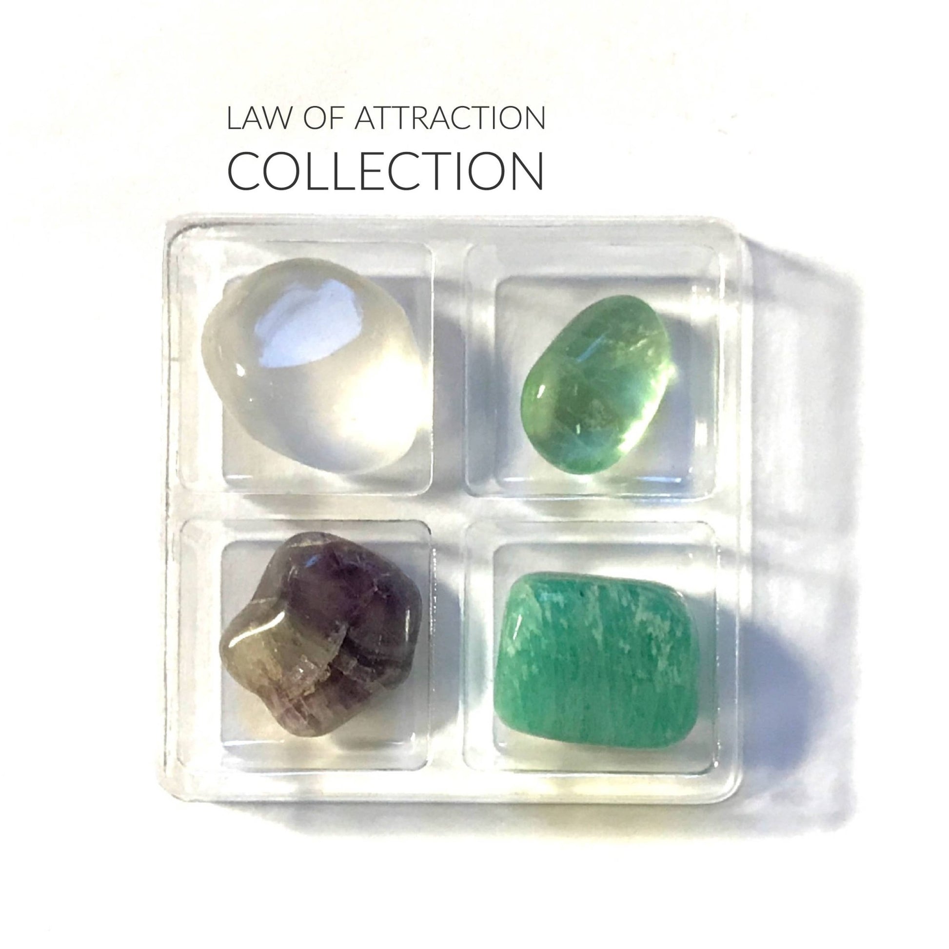 Law of Attraction - Manifest Crystals and Stones Gift Set - A Beautiful Fix